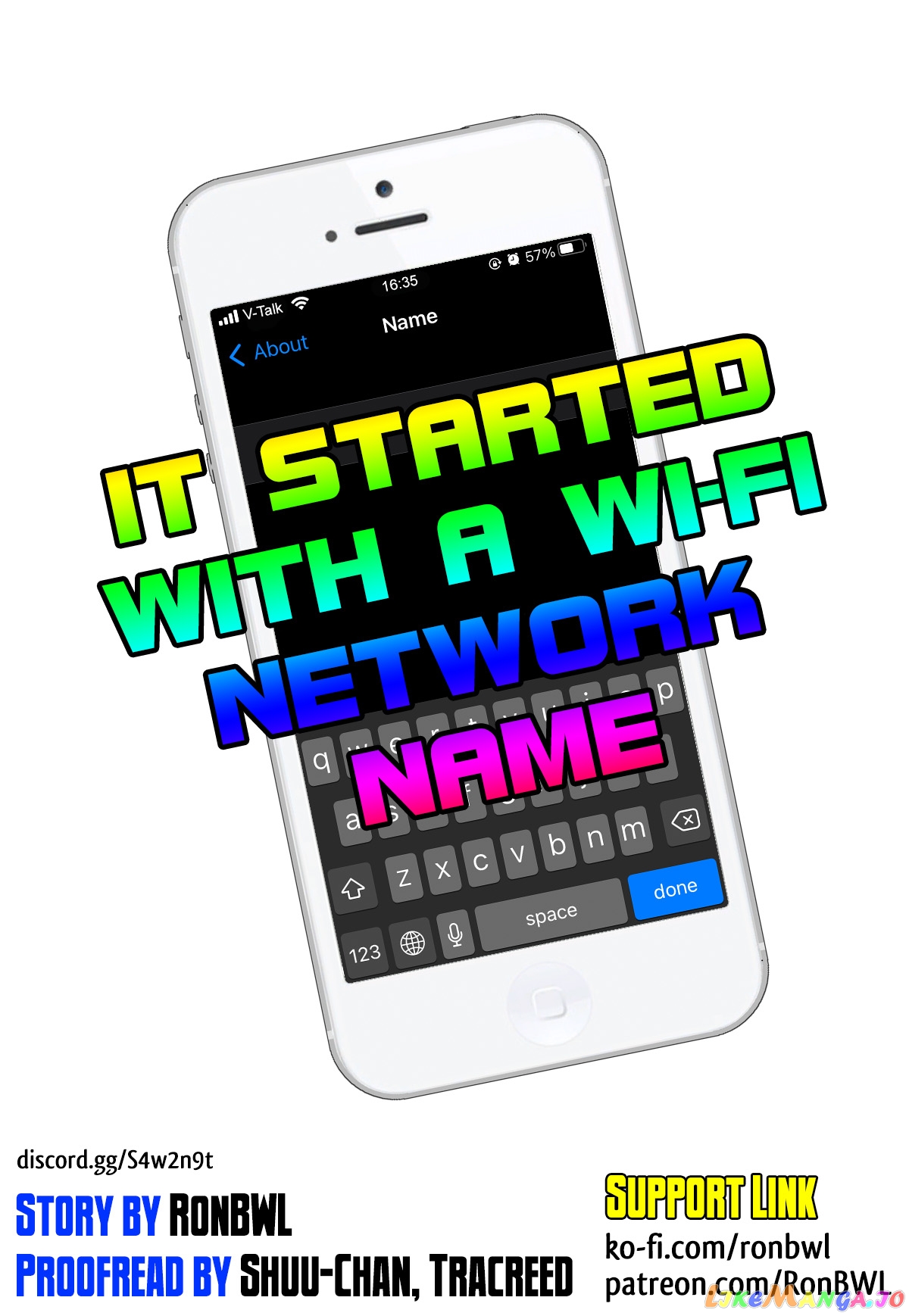 It Started With A Wi-Fi Network Name chapter 18 - page 1