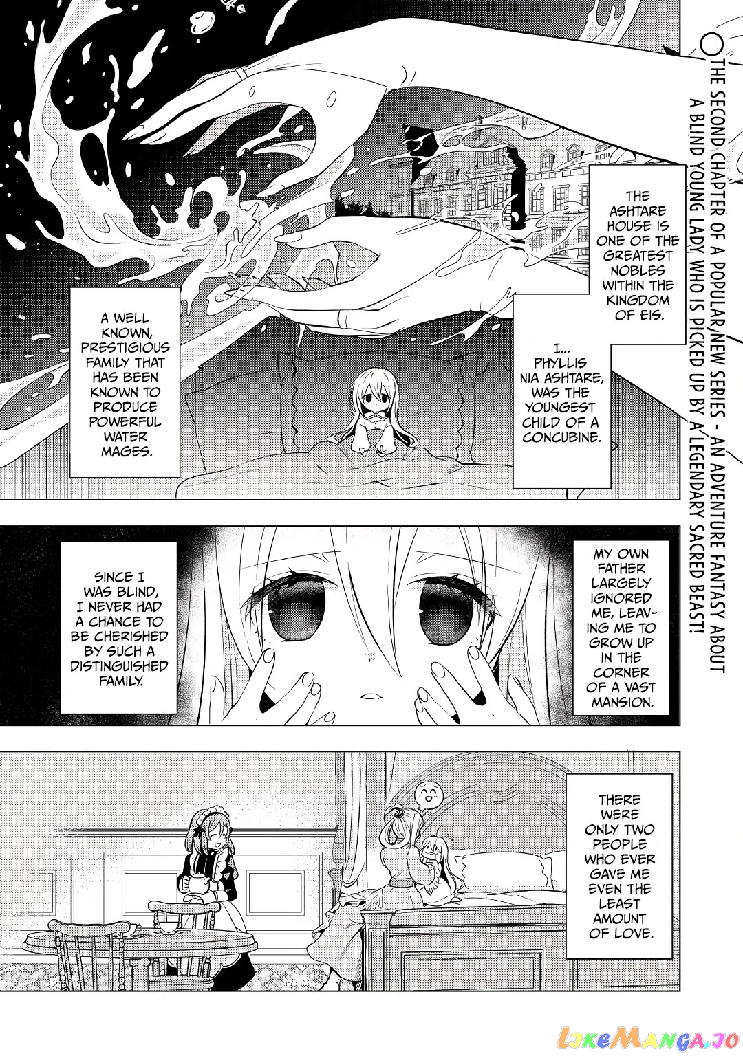 Blind Girl Isekai chapter 2 - page 2