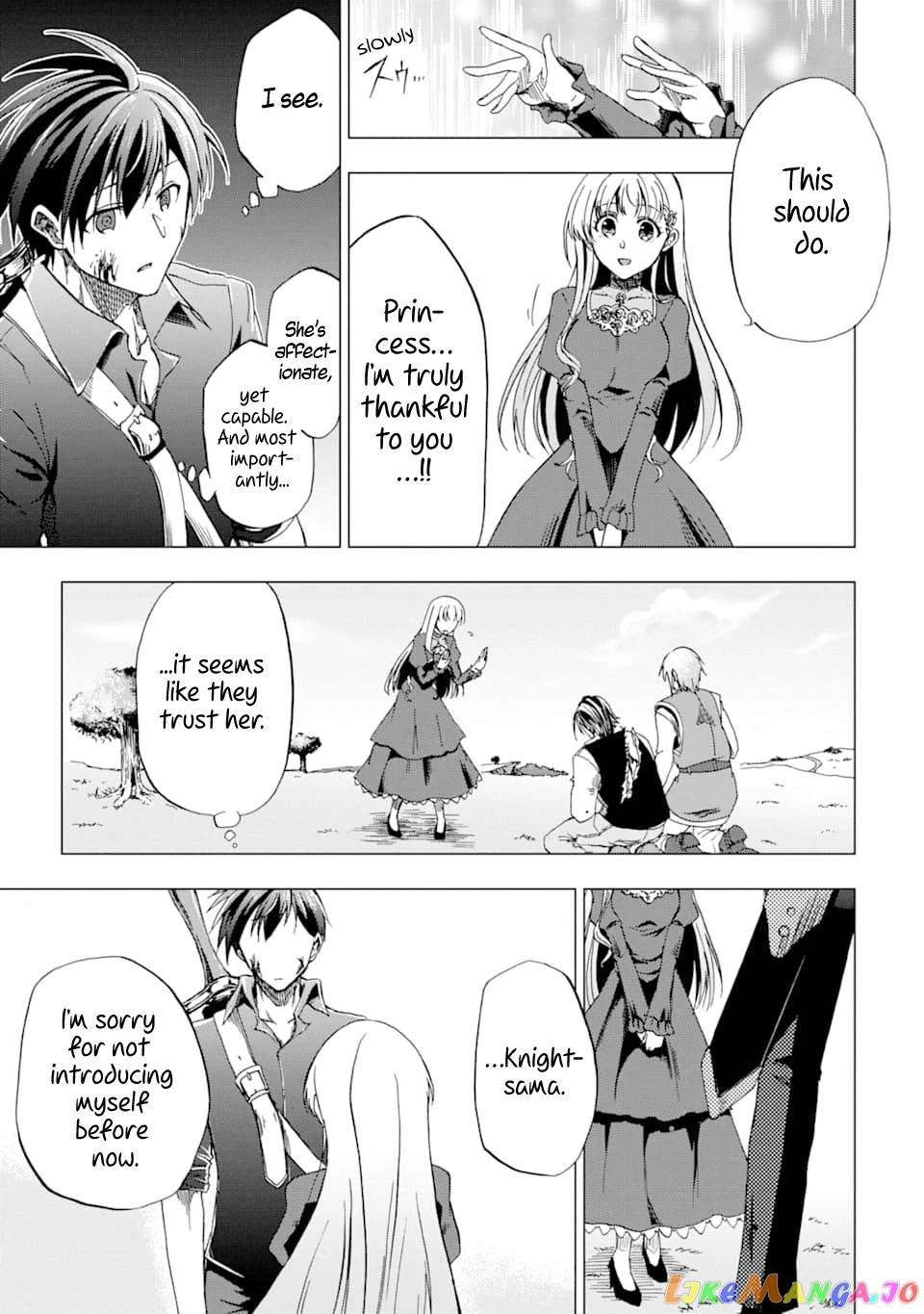 Ankoku Kishino no Ore desu Ga Saikyou no Hijiri Kishi wo Mezashimasu chapter 1 - page 39