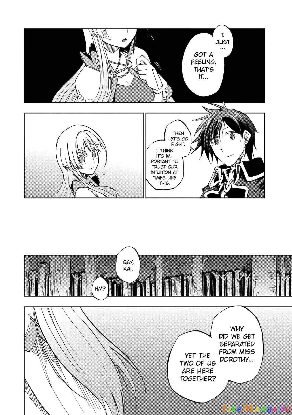 Ankoku Kishino no Ore desu Ga Saikyou no Hijiri Kishi wo Mezashimasu chapter 46 - page 8