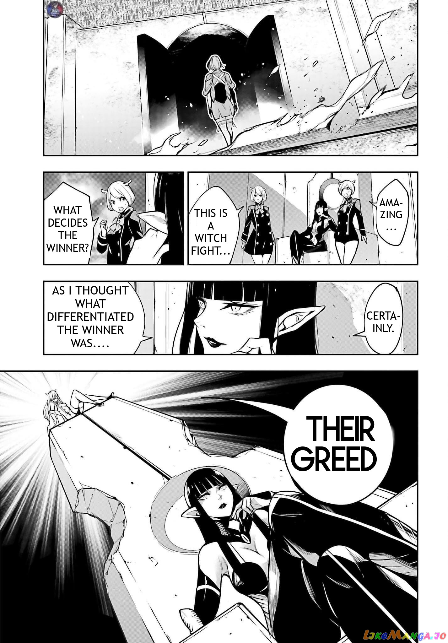 Majo Taisen - The War of Greedy Witches chapter 6 - page 3