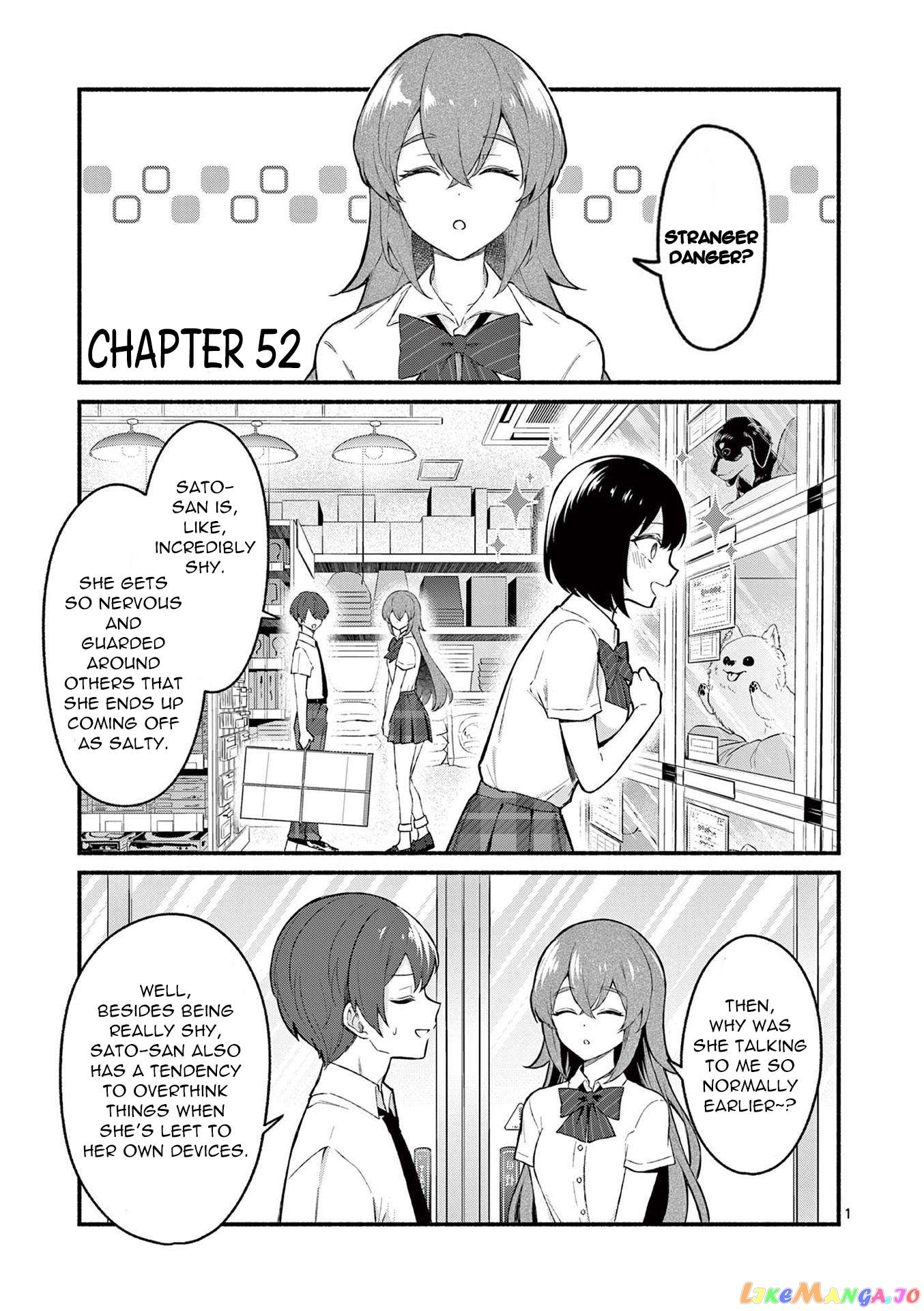 Shiotaiou no Sato-san ga Ore ni dake Amai Chapter 52 - page 1