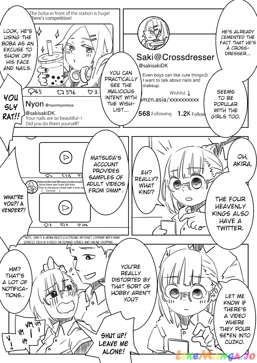 Danshikou ni Dokusareta Otokonoko chapter 8 - page 4