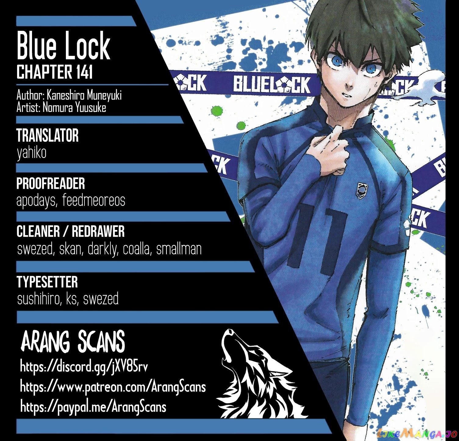 Blue Lock chapter 141 - page 1