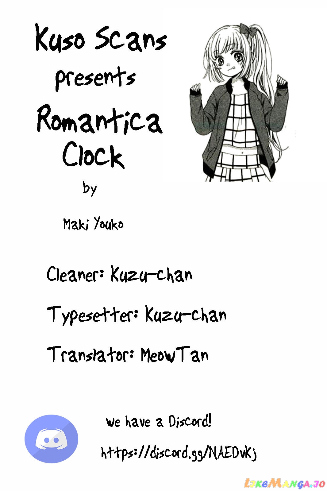 Romantica Clock chapter 17 - page 1