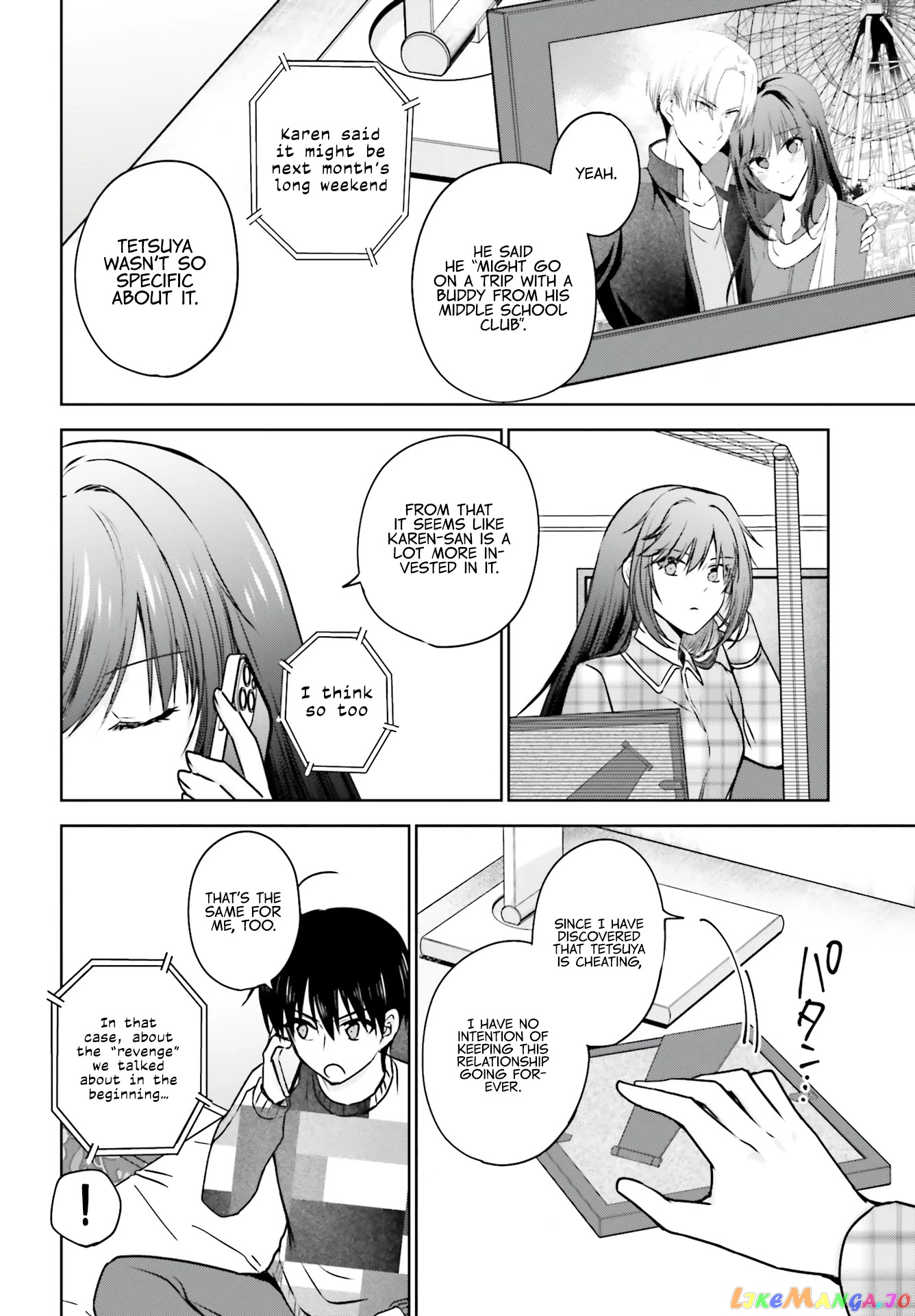 My Girlfriend Cheated on Me With a Senior, so I’m Cheating on Her With His Girlfriend chapter 4 - page 18