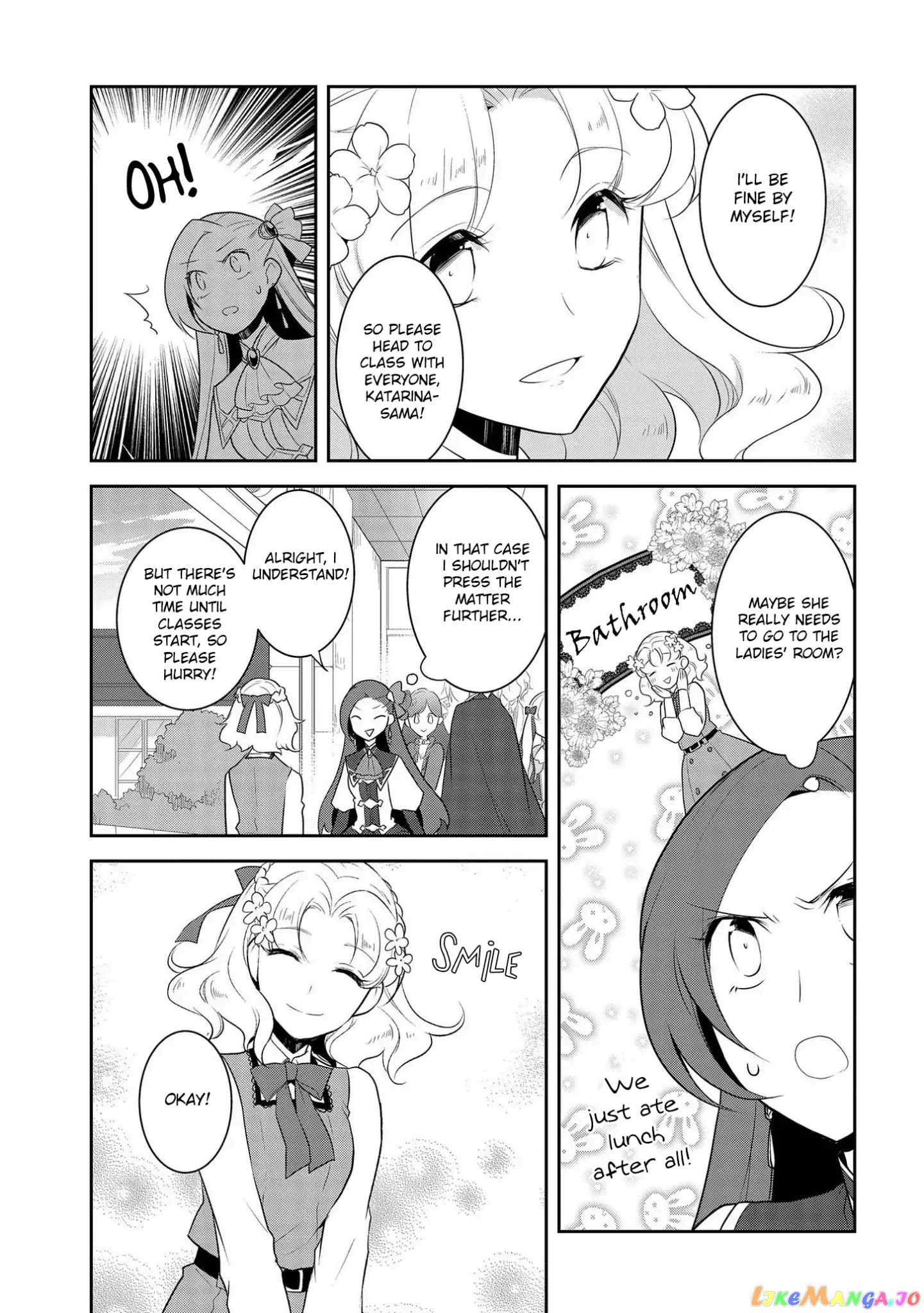 Otome Game no Hametsu Flag Shika Nai Akuyaku Reijou ni Tensei Shite Shimatta... chapter 14 - page 22