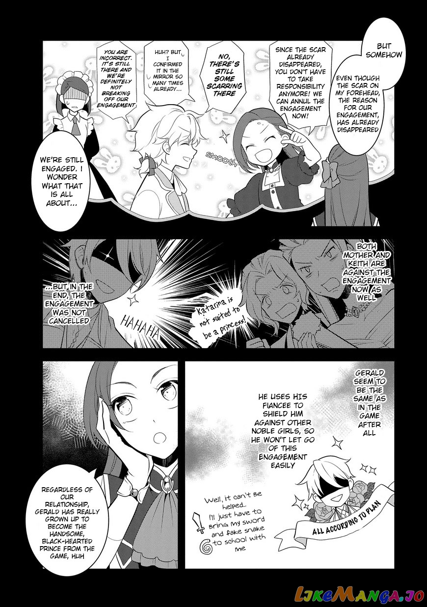 Otome Game no Hametsu Flag Shika Nai Akuyaku Reijou ni Tensei Shite Shimatta... chapter 7 - page 6