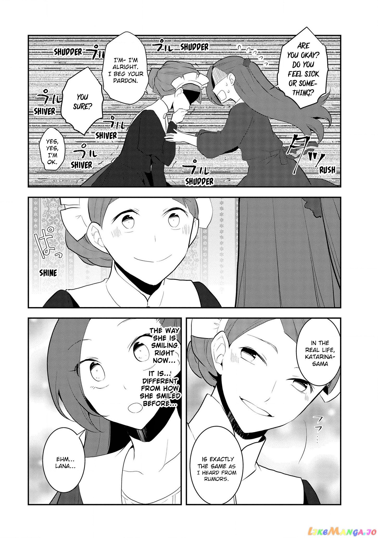 Otome Game no Hametsu Flag Shika Nai Akuyaku Reijou ni Tensei Shite Shimatta... chapter 28 - page 6