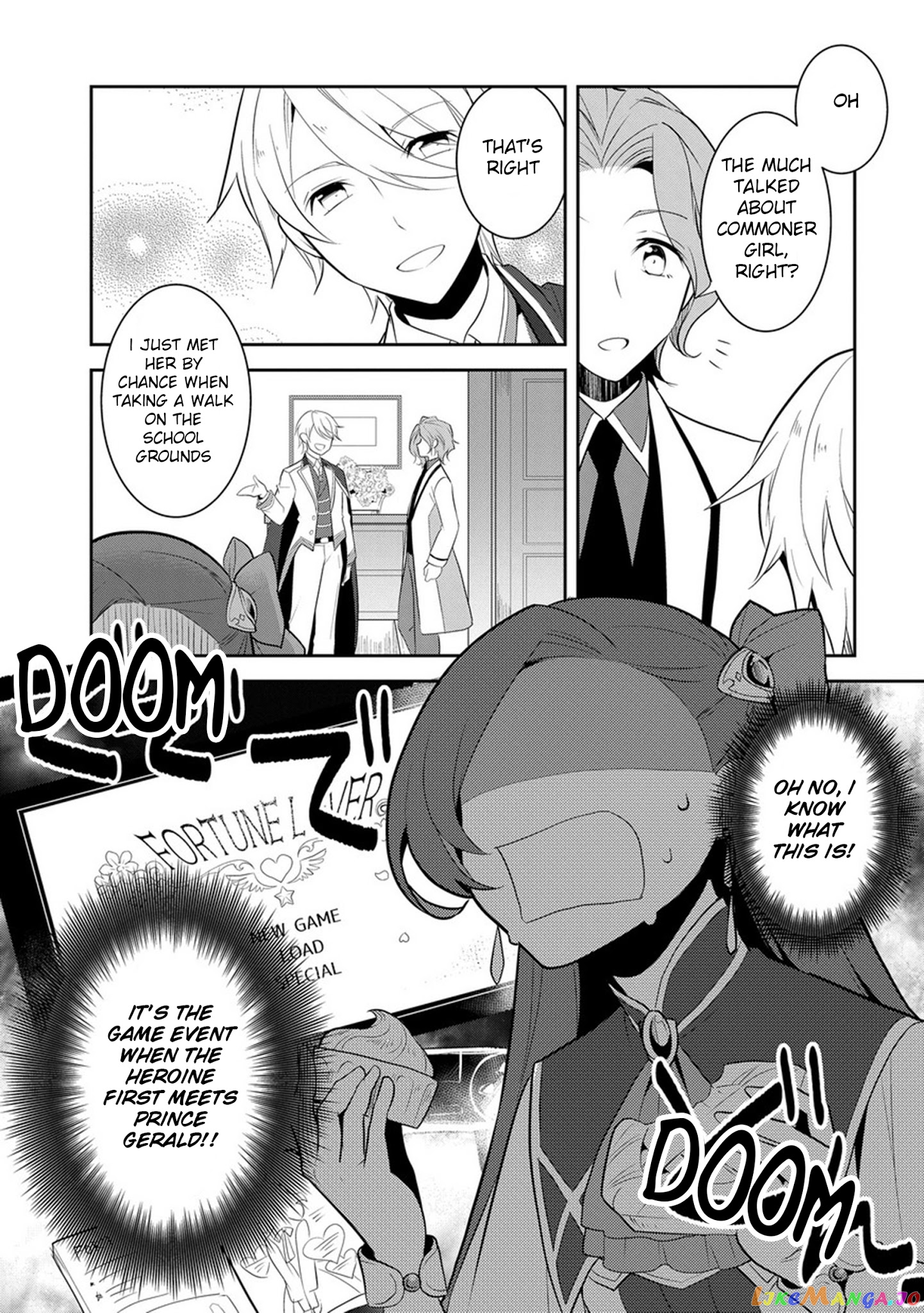 Otome Game no Hametsu Flag Shika Nai Akuyaku Reijou ni Tensei Shite Shimatta... chapter 8 - page 8