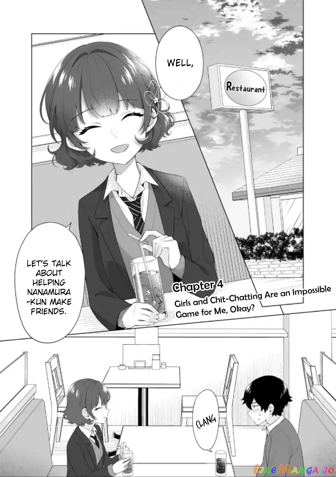 Please Leave Me Alone (For Some Reason, She Wants to Change a Lone Wolf's Helpless High School Life.) chapter 4 - page 1