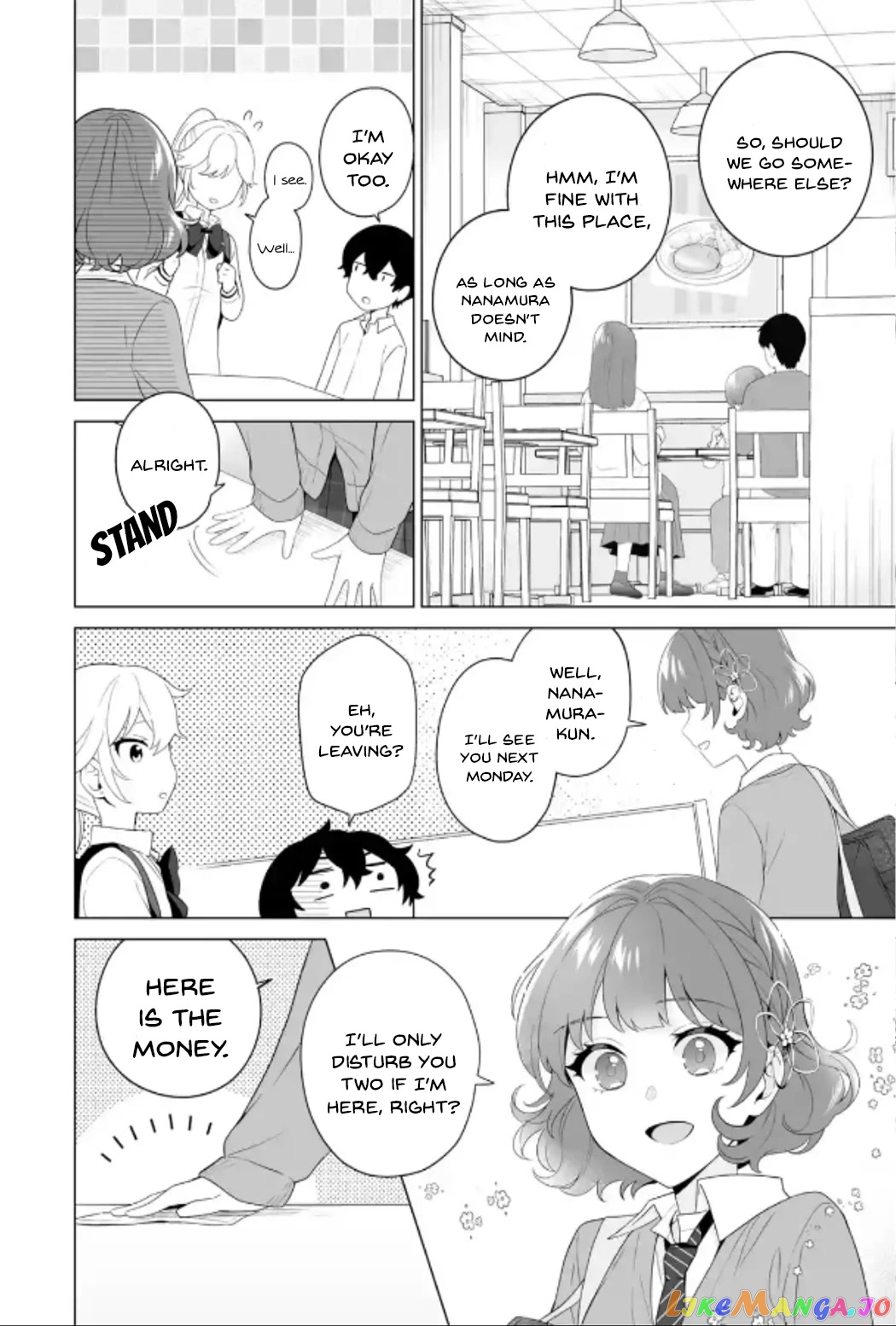 Please Leave Me Alone (For Some Reason, She Wants to Change a Lone Wolf's Helpless High School Life.) chapter 9 - page 12