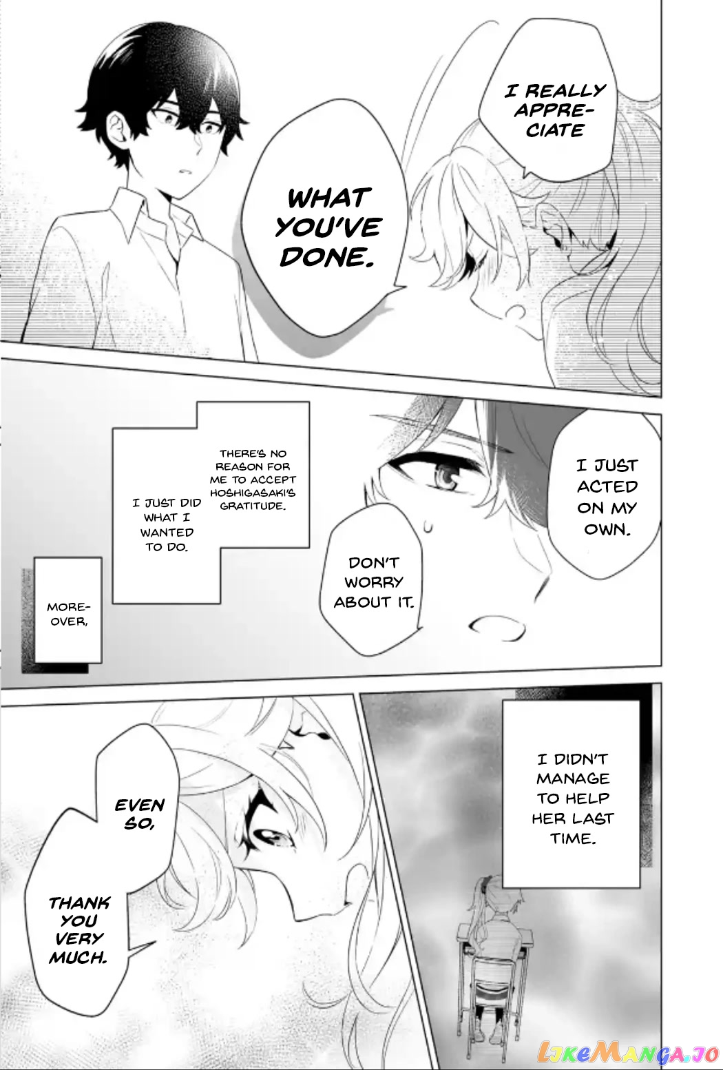 Please Leave Me Alone (For Some Reason, She Wants to Change a Lone Wolf's Helpless High School Life.) chapter 9 - page 15