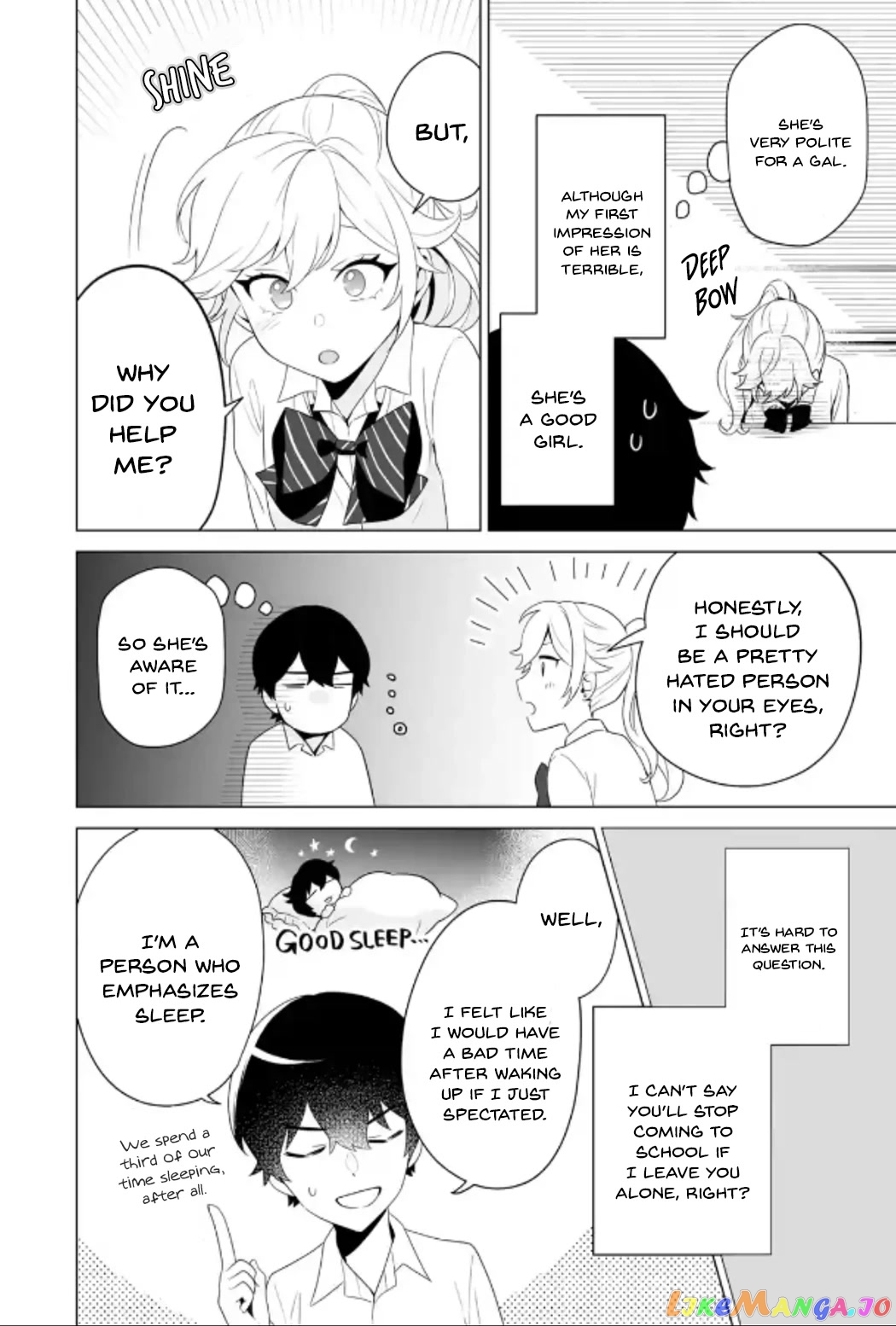 Please Leave Me Alone (For Some Reason, She Wants to Change a Lone Wolf's Helpless High School Life.) chapter 9 - page 16