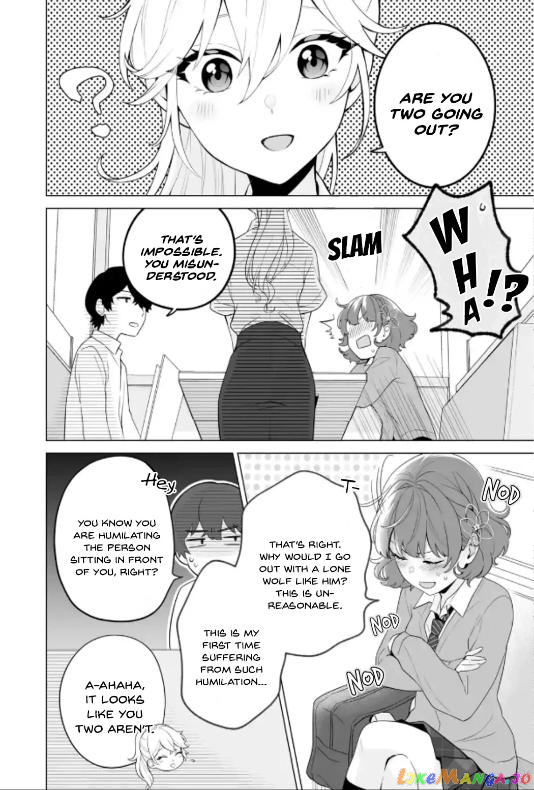 Please Leave Me Alone (For Some Reason, She Wants to Change a Lone Wolf's Helpless High School Life.) chapter 9 - page 4