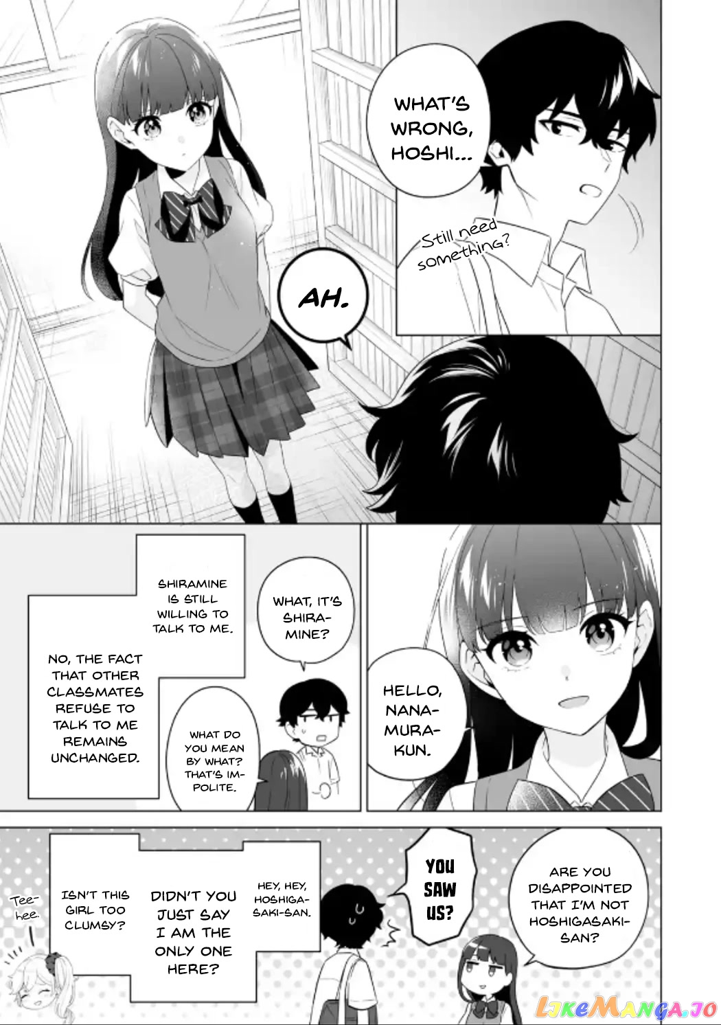 Please Leave Me Alone (For Some Reason, She Wants to Change a Lone Wolf's Helpless High School Life.) chapter 10 - page 11