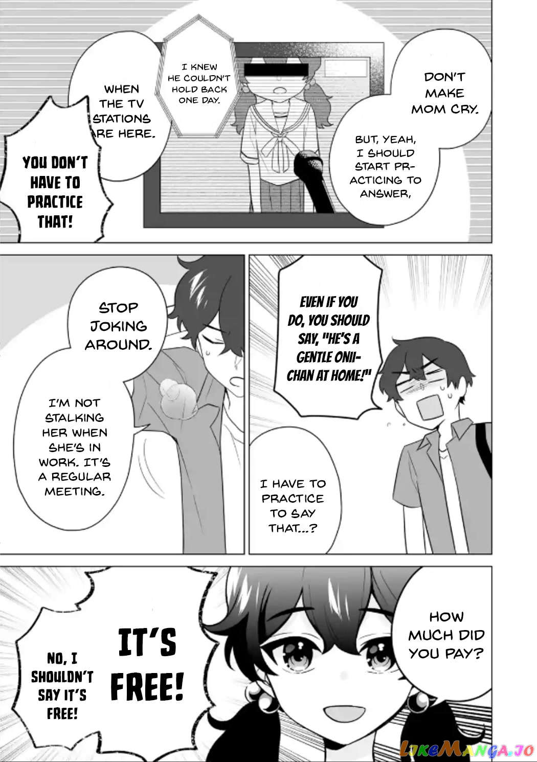 Please Leave Me Alone (For Some Reason, She Wants to Change a Lone Wolf's Helpless High School Life.) chapter 10 - page 25