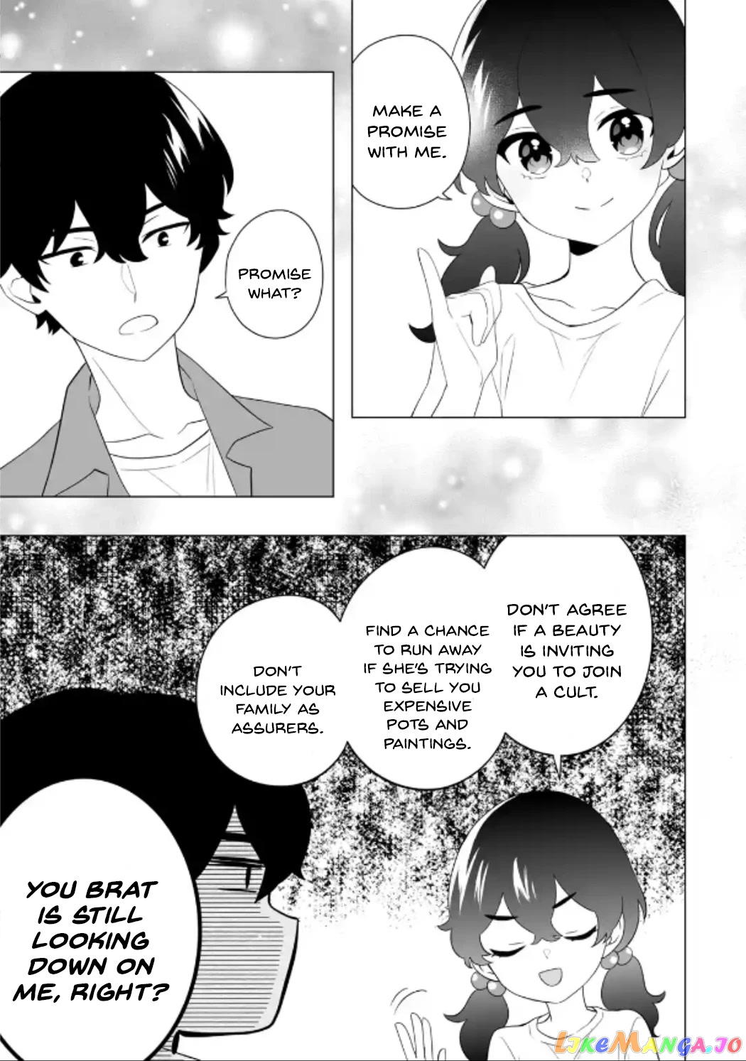 Please Leave Me Alone (For Some Reason, She Wants to Change a Lone Wolf's Helpless High School Life.) chapter 10 - page 27