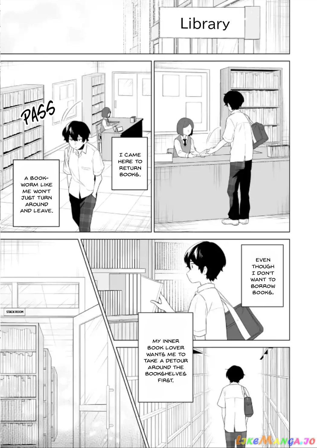 Please Leave Me Alone (For Some Reason, She Wants to Change a Lone Wolf's Helpless High School Life.) chapter 10 - page 3