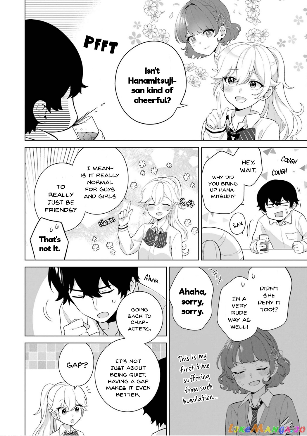 Please Leave Me Alone (For Some Reason, She Wants to Change a Lone Wolf's Helpless High School Life.) chapter 11.5 - page 6