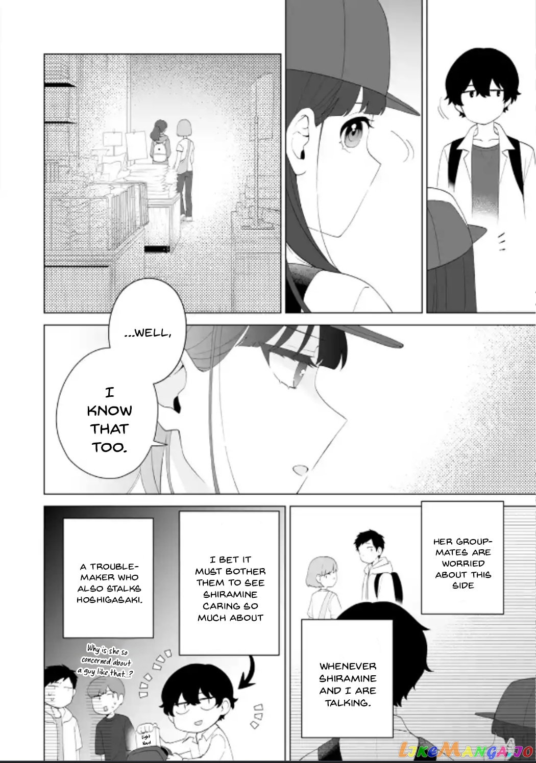 Please Leave Me Alone (For Some Reason, She Wants to Change a Lone Wolf's Helpless High School Life.) chapter 14 - page 4