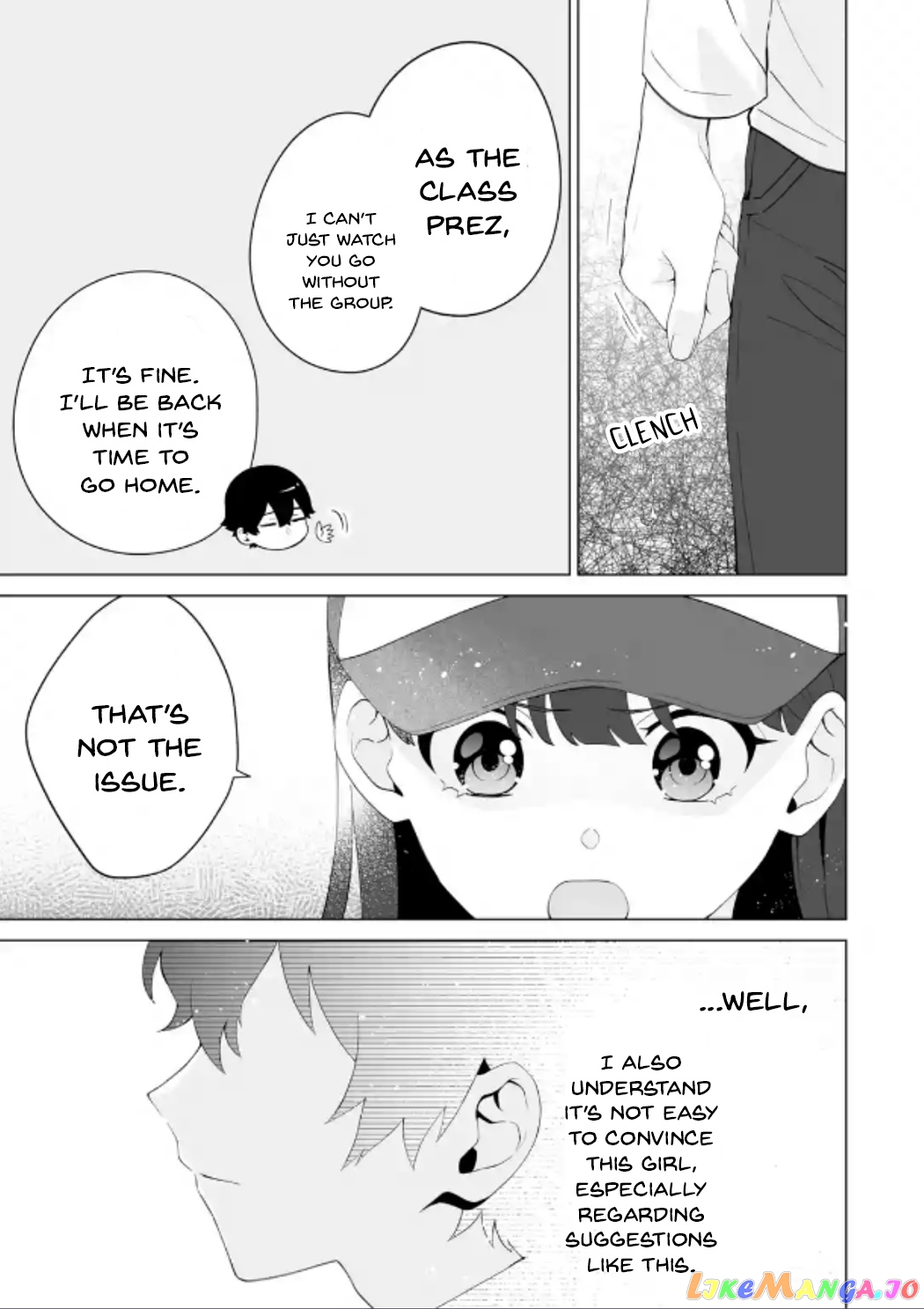 Please Leave Me Alone (For Some Reason, She Wants to Change a Lone Wolf's Helpless High School Life.) chapter 14 - page 7