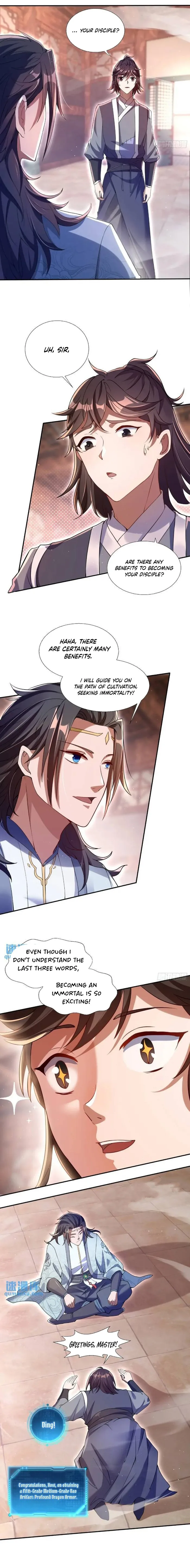 When The System Opens After The Age Of 100 , All Grandchildren Kneel Upon The Mountains! chapter 17 - page 3