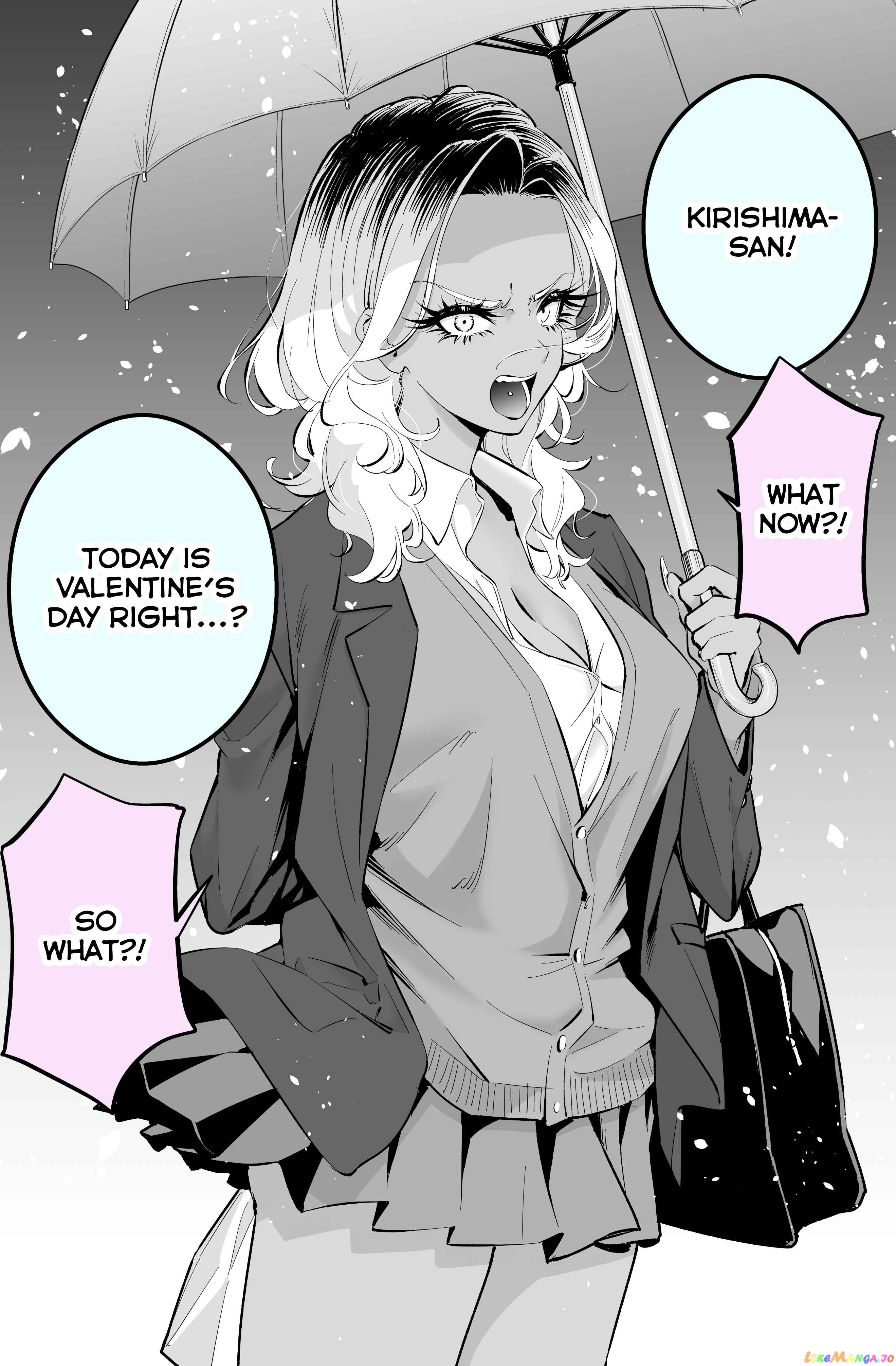 I Tried Asking a Hot-Tempered Gal Out on a Date chapter 7 - page 1