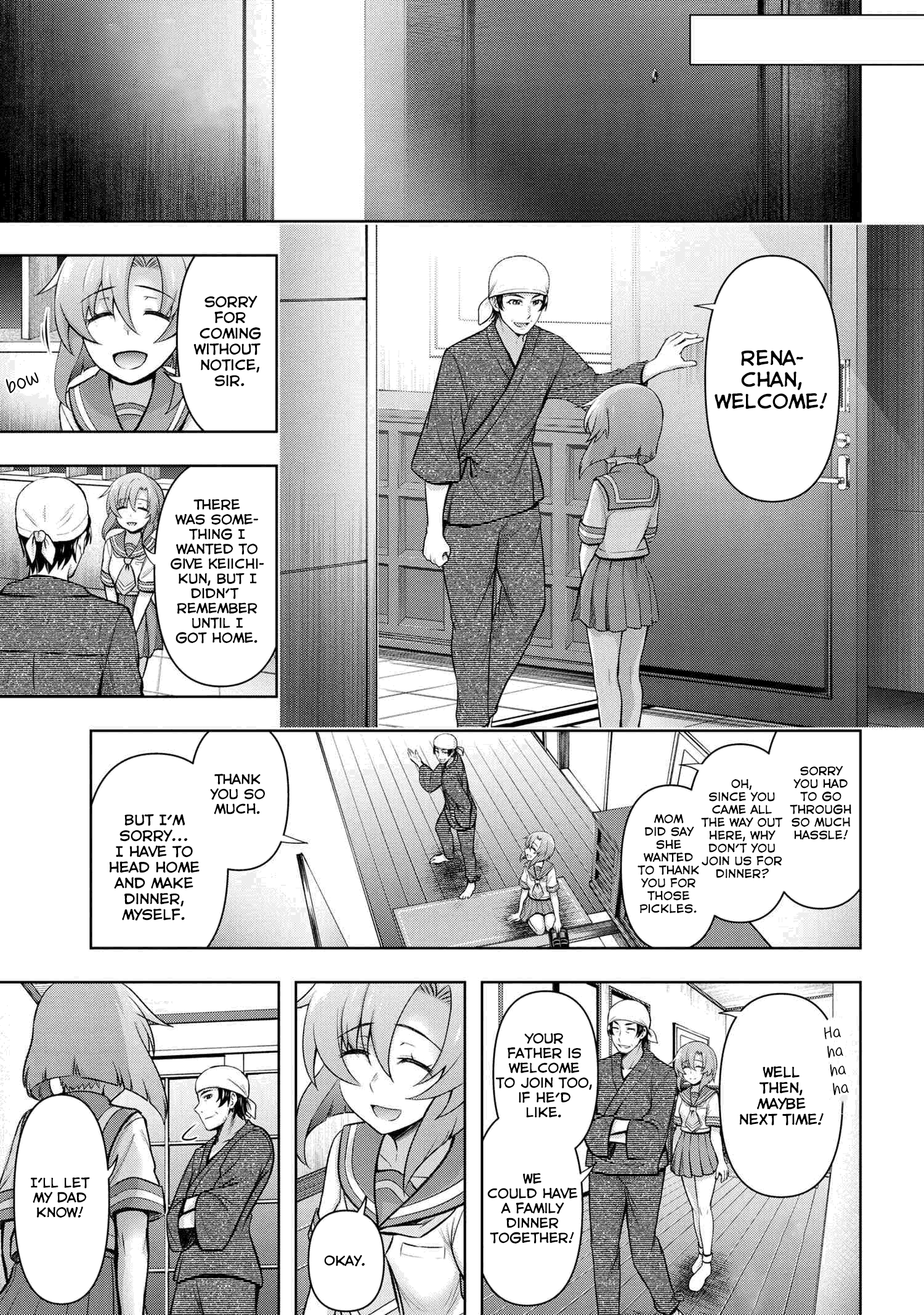 Higurashi no Naku Koro ni Meguri chapter 7.2 - page 10