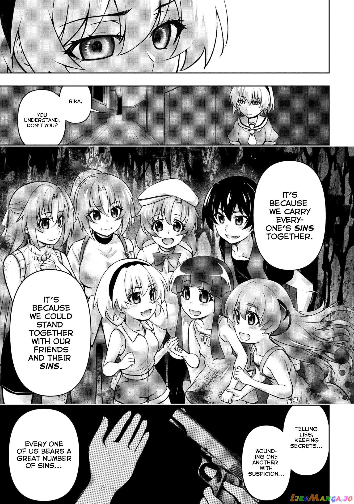 Higurashi no Naku Koro ni Meguri chapter 16.2 - page 12