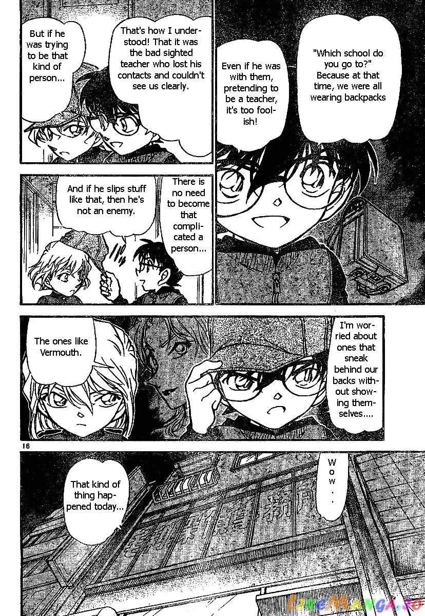 Detective Conan Chapter 507 - page 16