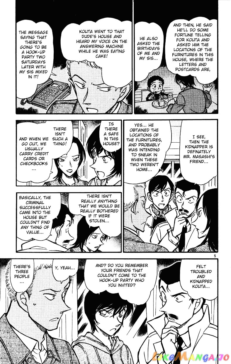 Detective Conan Chapter 512 - page 5