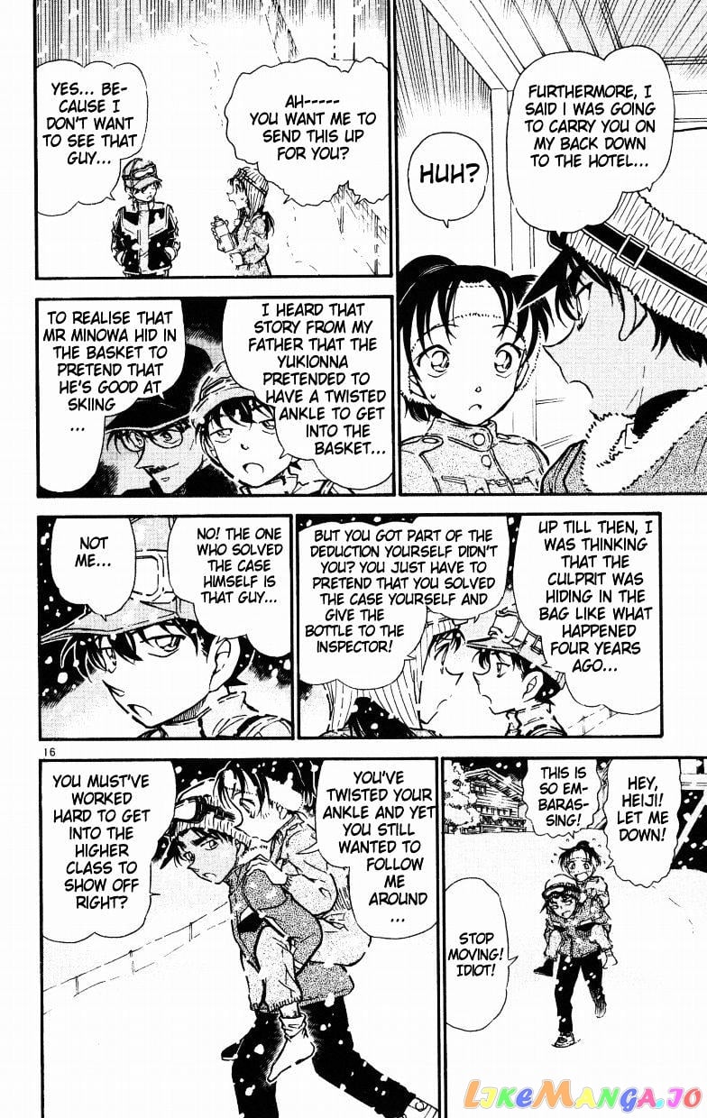 Detective Conan Chapter 522 - page 16