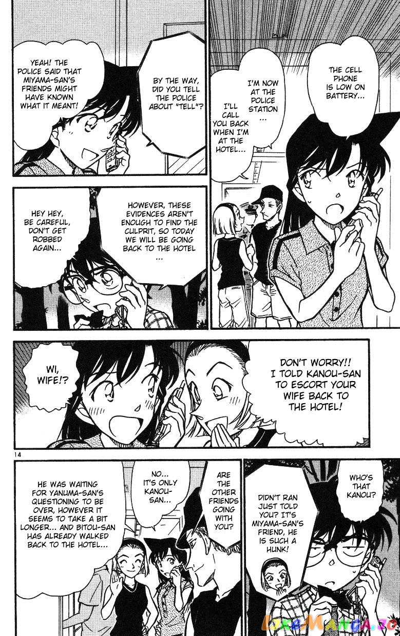 Detective Conan Chapter 492 - page 14