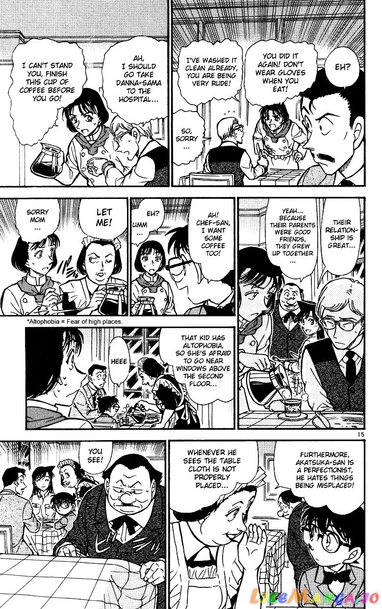 Detective Conan Chapter 494 - page 15