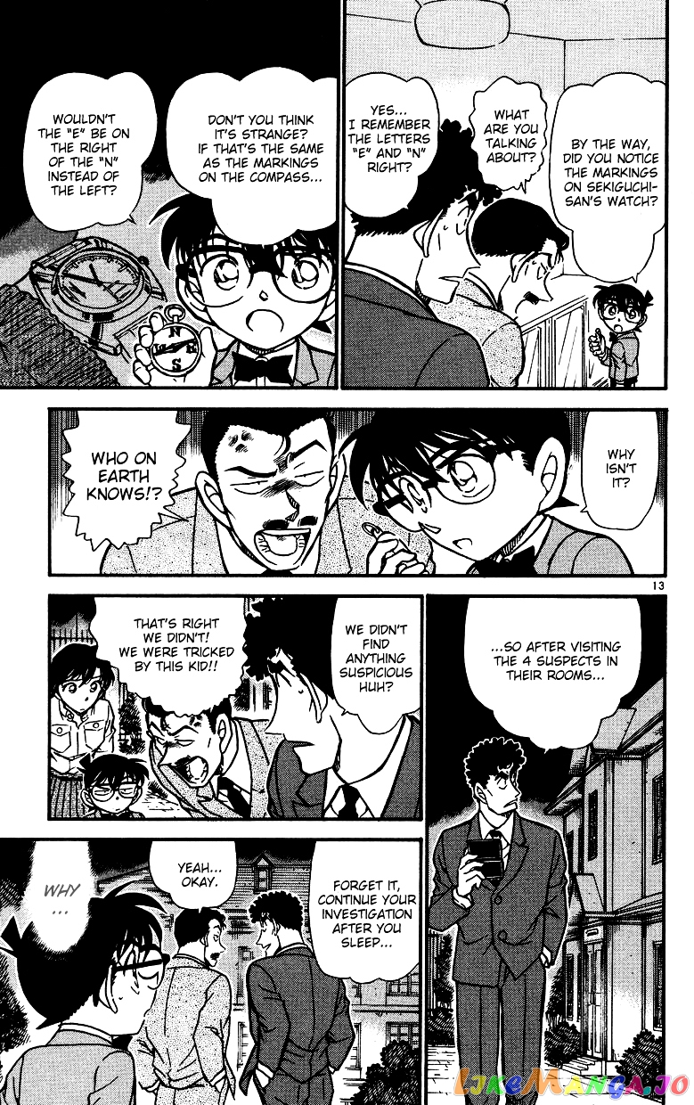 Detective Conan Chapter 497 - page 13