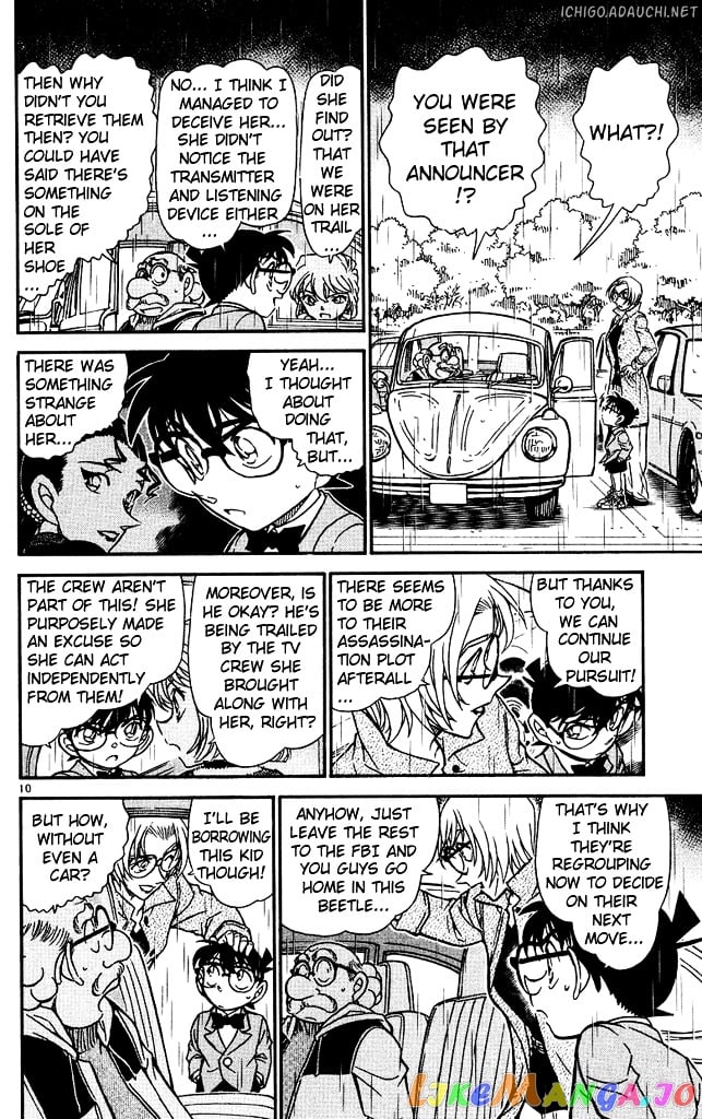 Detective Conan Chapter 502 - page 10