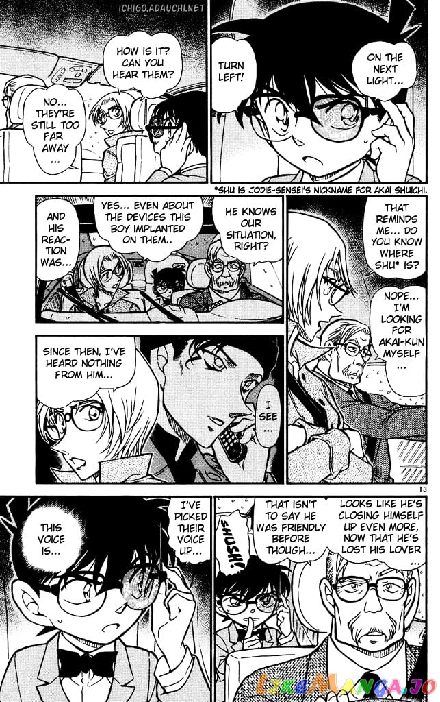 Detective Conan Chapter 502 - page 13