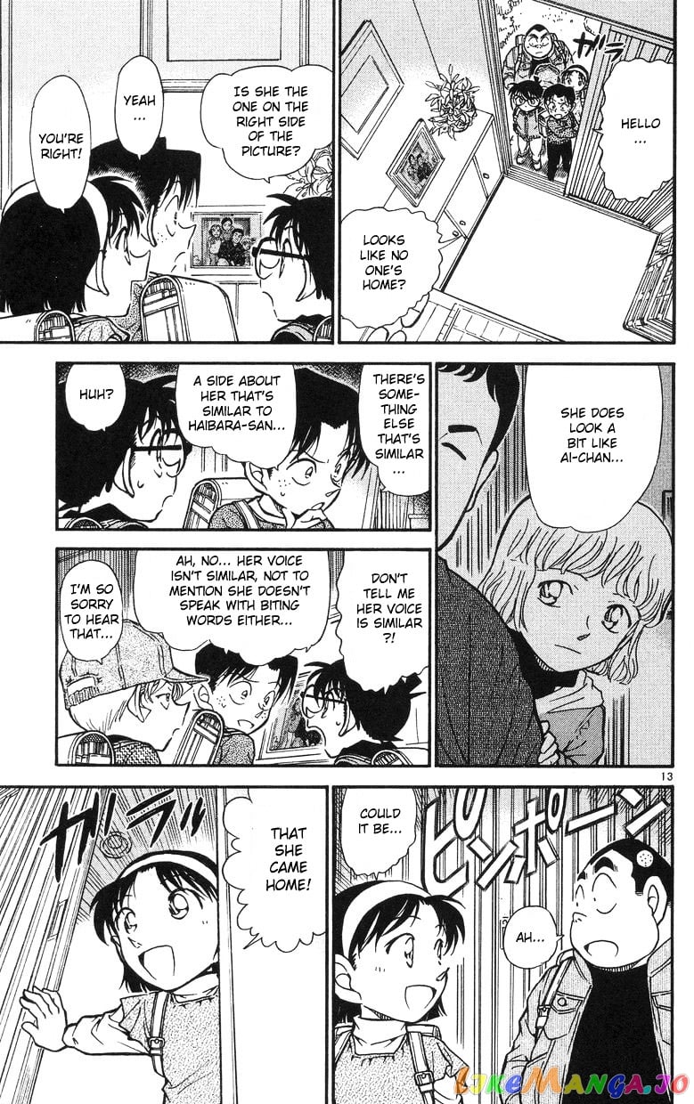 Detective Conan Chapter 505 - page 13