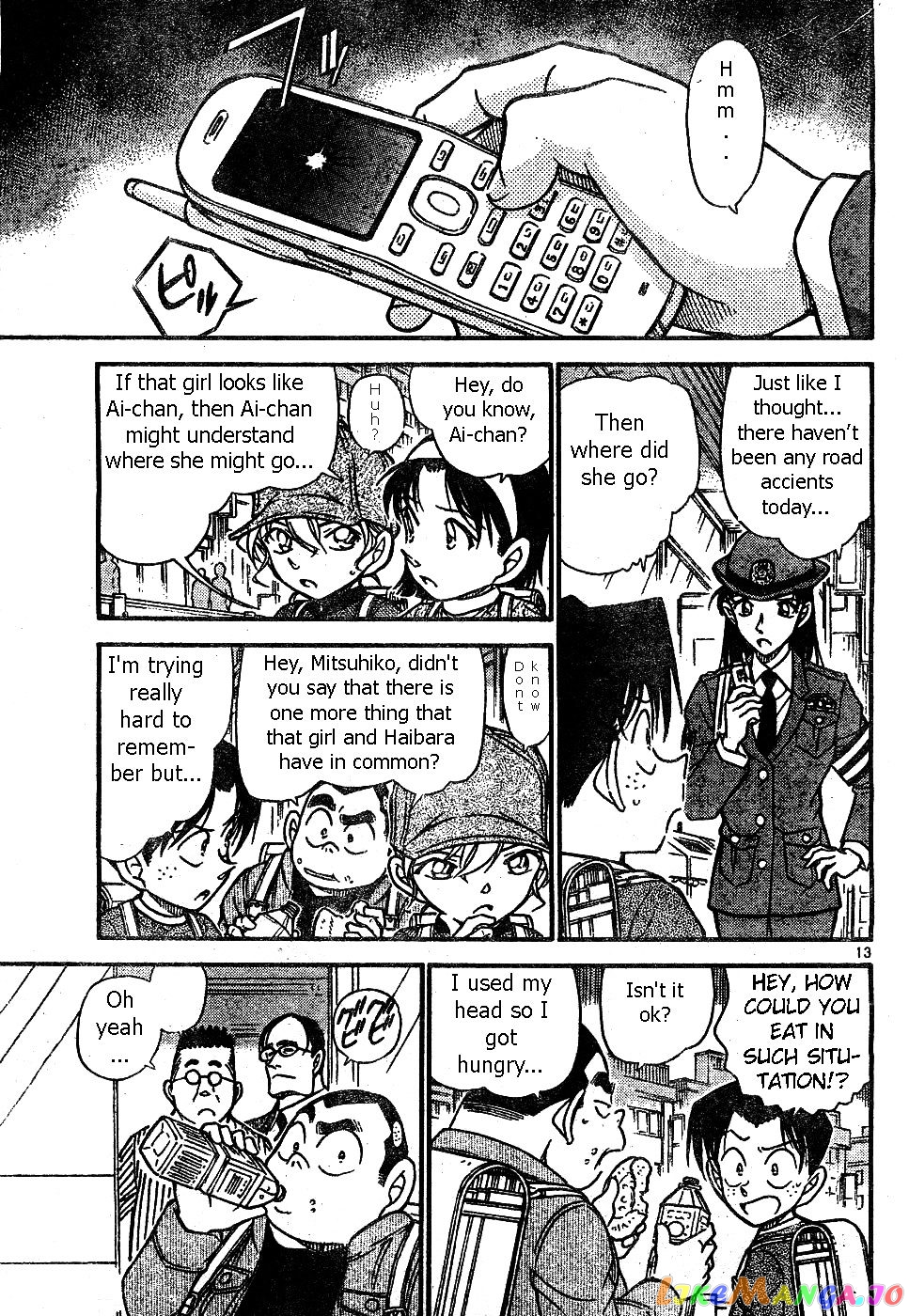 Detective Conan Chapter 506 - page 13