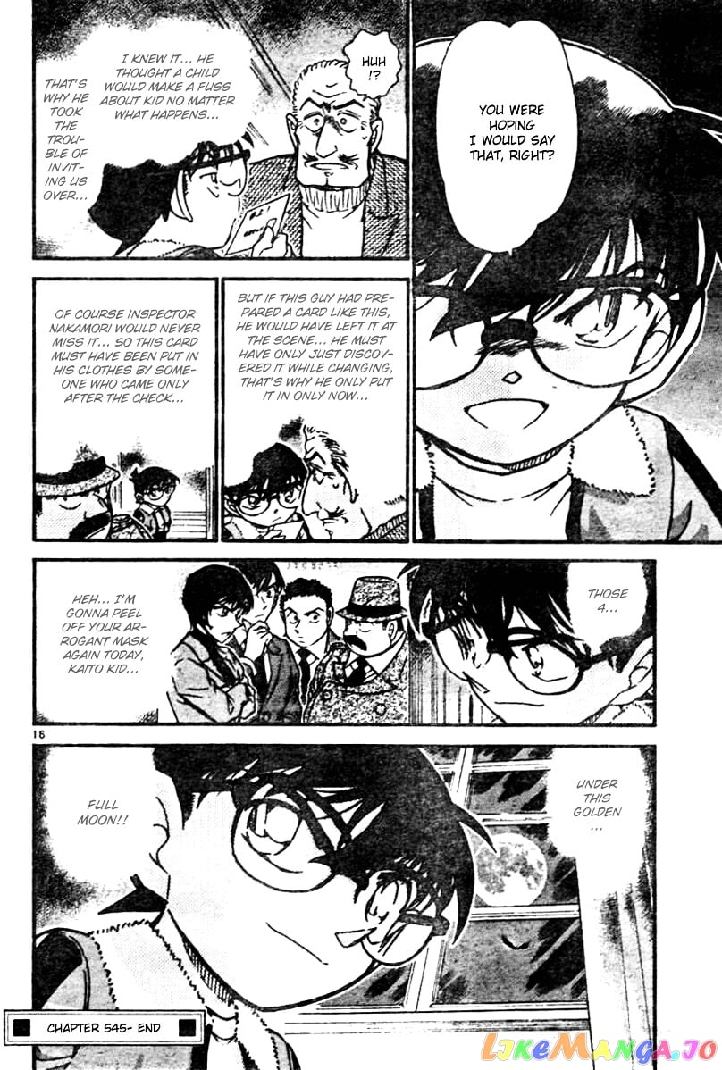 Detective Conan Chapter 545 - page 16