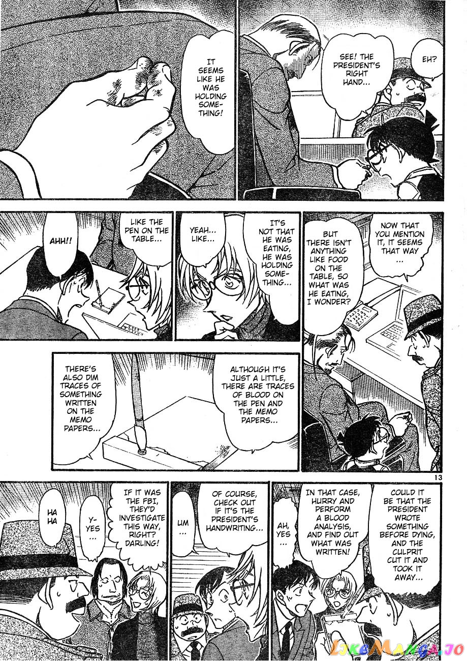 Detective Conan Chapter 606 - page 13