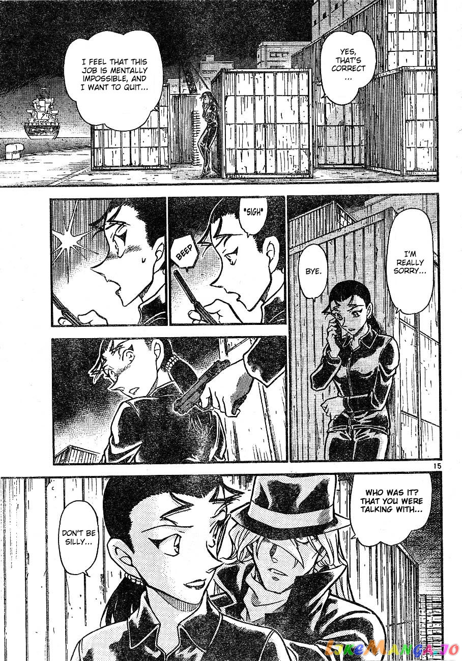 Detective Conan Chapter 606 - page 15