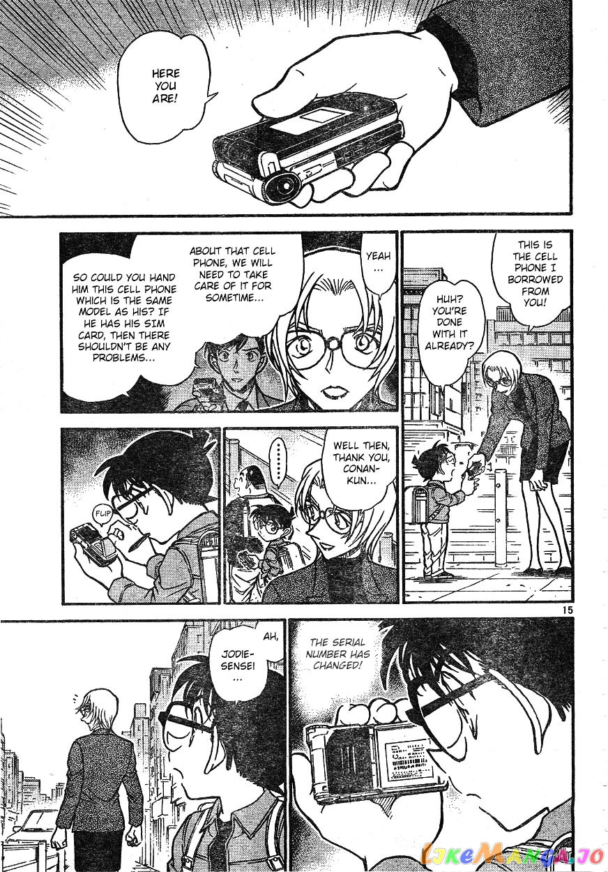 Detective Conan Chapter 609 - page 15