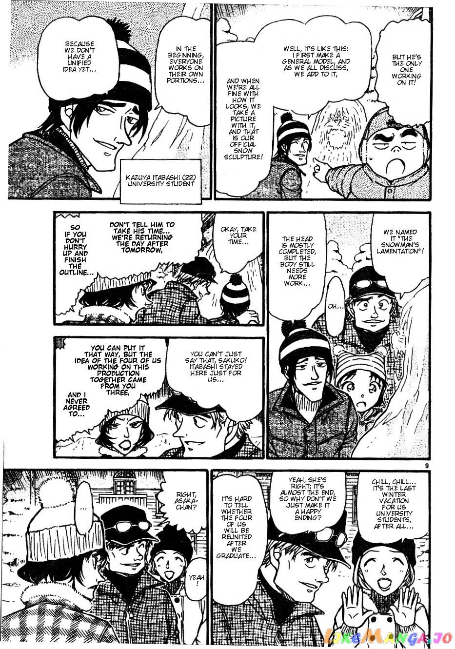 Detective Conan Chapter 556 - page 9