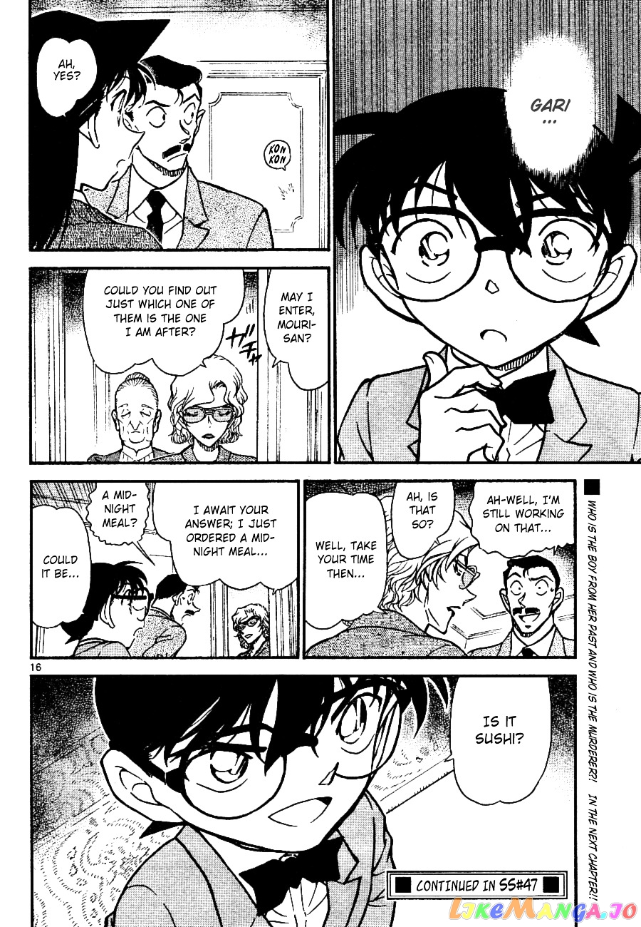 Detective Conan Chapter 668 - page 16