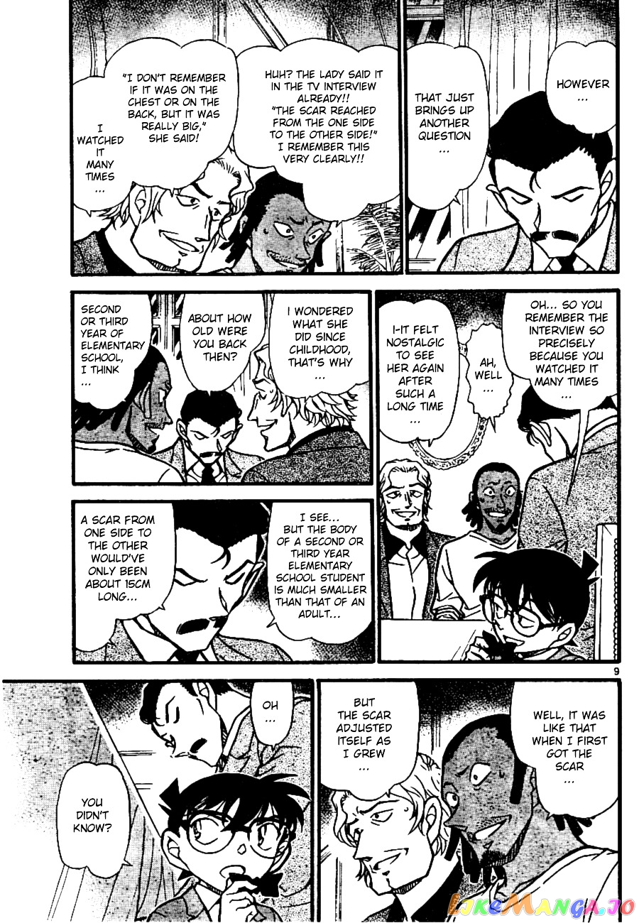 Detective Conan Chapter 669 - page 9