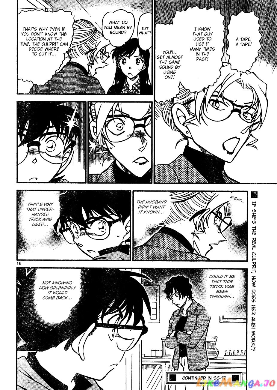 Detective Conan Chapter 644 - page 16