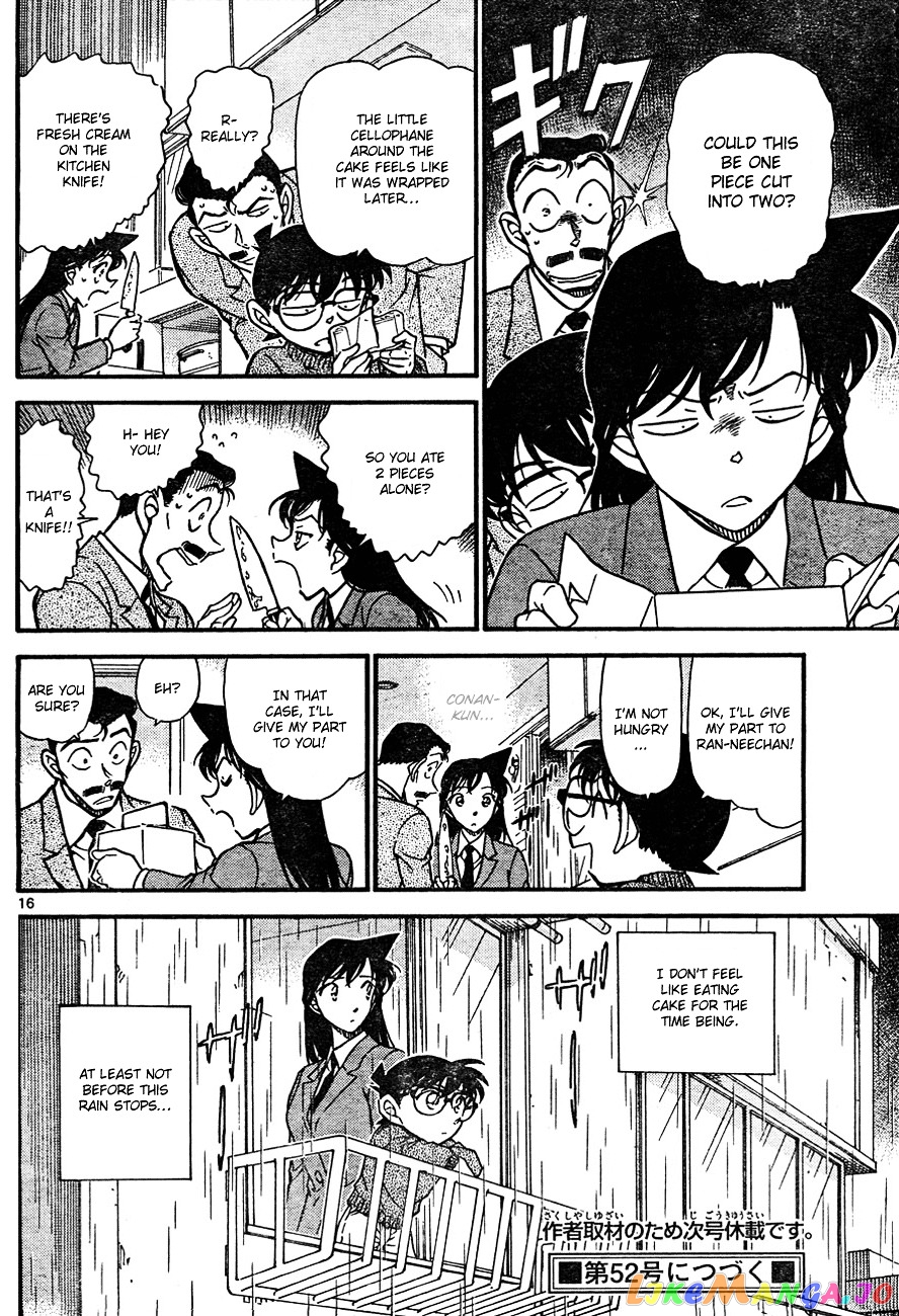 Detective Conan Chapter 630 - page 16