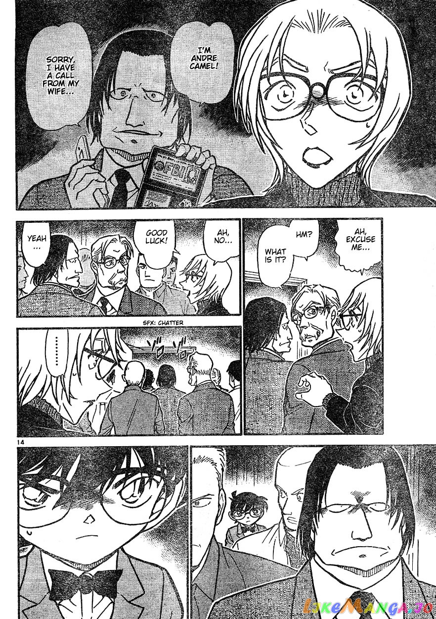 Detective Conan Chapter 602 - page 14